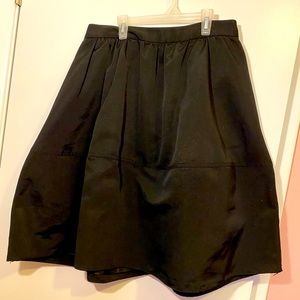 Express full midi black skirt